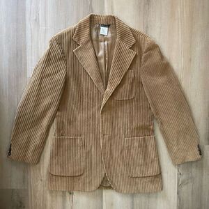 VTG J&ANS Dolce & Gabbana Ittierre 100% Acetate Men’s 36R Sports Jacket Brown